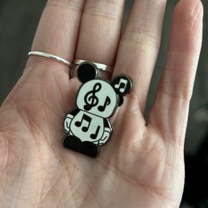 3/$10! Music note Mickey Mouse pin